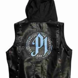 WWE AJ Styles P1 Black Carolina Vest