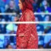 WWE Smackdown Bayley Red Leather Coat