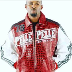 We Run the Streets Pelle Pelle Red Leather Jacket