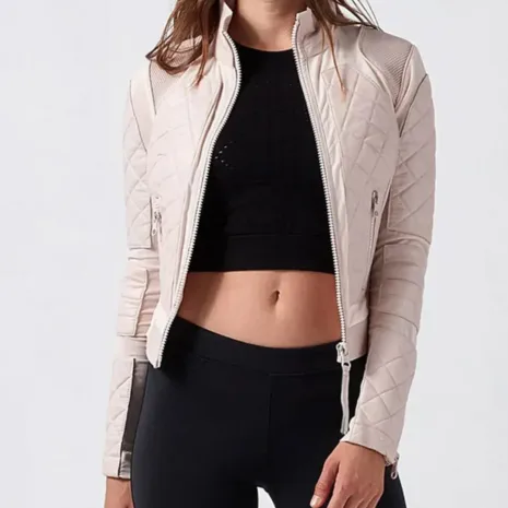 Women’s Moto Leather & Mesh Jacket5 Women’s Moto Leather & Mesh Jacket