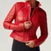 Women’s Moto Leather & Mesh Jacket