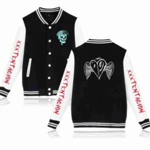 Xxxtentacion Baseball Uniform Printed Graphic Jacket