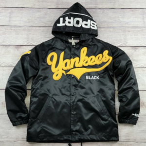 Yankees Black Coaches Jacket