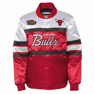 Youth Mitchell & Ness Chicago Bulls Hardwood Classics 1996 NBA Finals Jacket