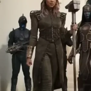 Zawe Ashton The Marvels 2023 Coat