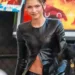 Zendaya The Attico SS24 Leather Jacket