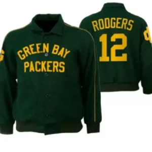 Aaron Rodgers NFL Varsity Jacket