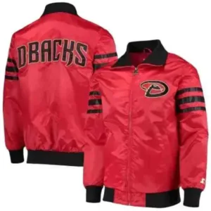 Arizona Diamondbacks Red Bomber Jacket