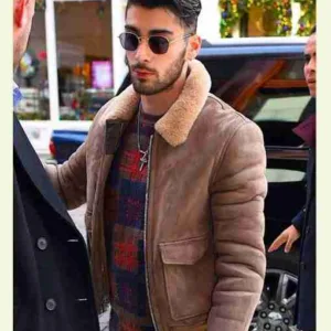 Zayn Malik Suede Leather Jacket