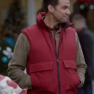 Blake Long Lost Christmas 2022 Red Vest