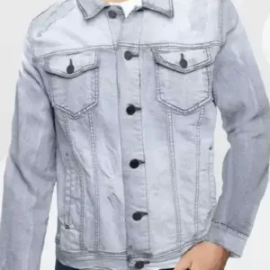 Charles Washed Slim Denim Jacket