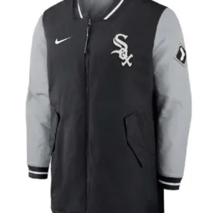 Chicago White Sox Performance Black and Gray Jacket