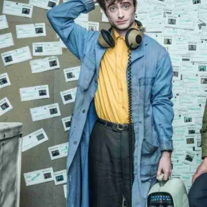 Miracle Workers Daniel Radcliffe Denim Coat