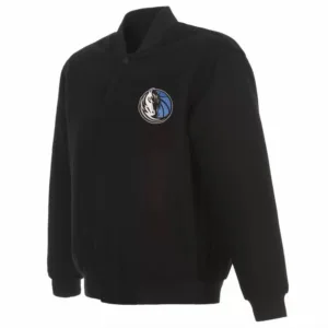 Dallas Mavericks Jeff Hamilton Black Wool Jacket
