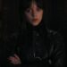 Jenna Ortega Wednesday Black Leather Jacket