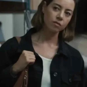 Emily the Criminal Aubrey Plaza Denim Jacket