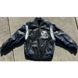 G-lll Carl Banks NFL Dallas Cowboys Leather Jacket