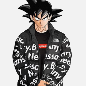 Goku Drip Puffer Jacket