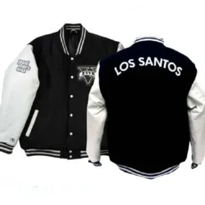 Grand Theft Auto GTA 5 Varsity Jacket