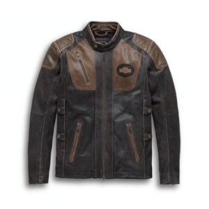 Harley Davidson Brown Leather Jacket
