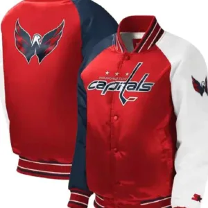 NHL Washington Capitals Red Starter Jacket