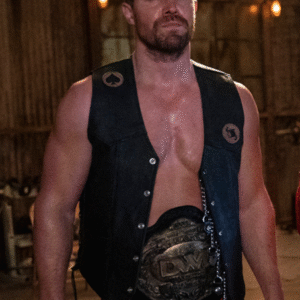 Heels Stephen Amell Black Vest