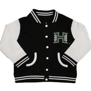 Men?s University of Hawaii Rainbow Warriors Letterman Jacket