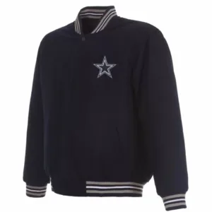 Dallas Cowboys NFL Black Bomber Jacket