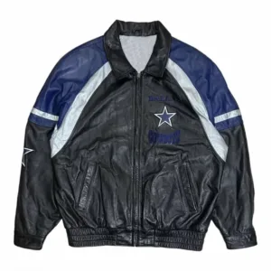 NFL Football Team Dallas Cowboys Leather Jacket