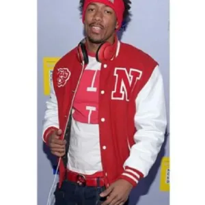 Nick Cannon Red Varsity Jacket