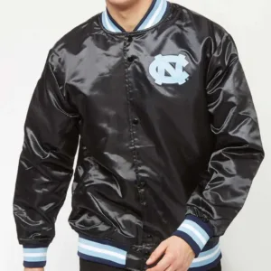 North Carolina Tar Heels Bomber Black Jacket