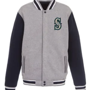 Seattle Mariners Varsity Navy Blue Jacket