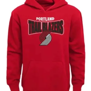 Portland Trail Blazers Rip City Red Hoodie