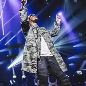 ScHoolboy Q Green Military Parka