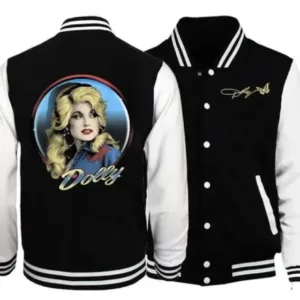 Singer Dolly Parton Varsity Jacket