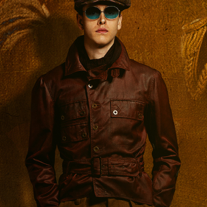 The King?s Man 2021 Harris Dickinson Leather Jacket