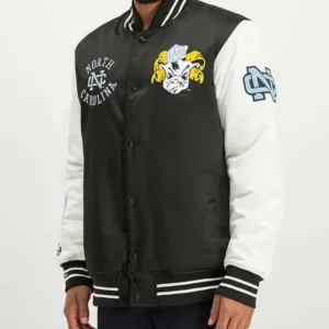 University of North Carolina Tar Heels Black and White Jacket