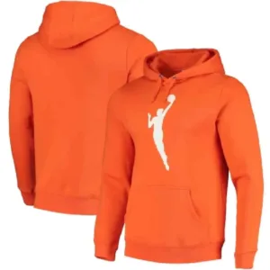 WNBA Basketball Orange Hoodie