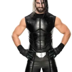 WWE Seth Rollins Leather Vest