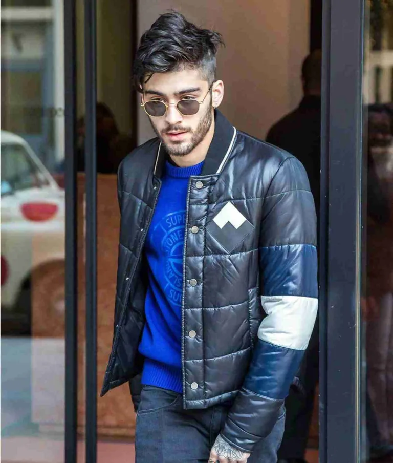 Zayn Malik Puffer Bomber Jacket